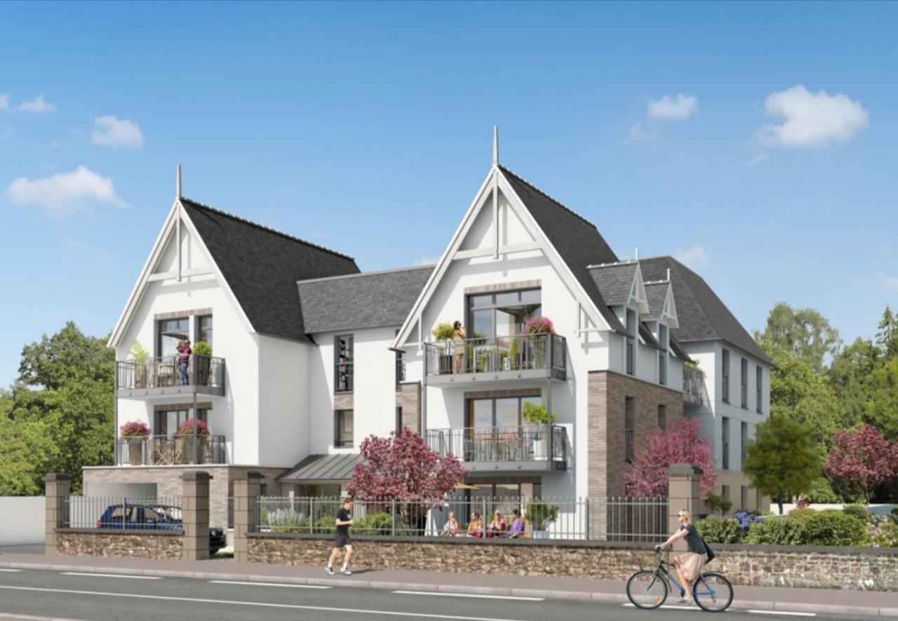 Bella Cruz, 66m2, prestations premium, Terrasse, parking box, 5 min plage Prieuré, Commerces Dinard Exterior foto