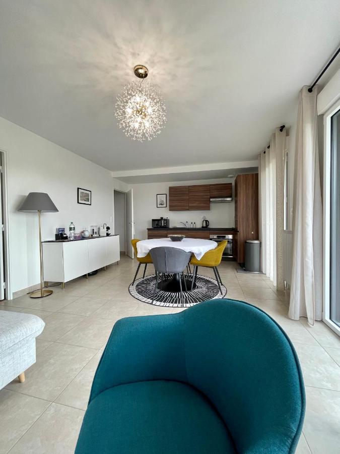 Bella Cruz, 66m2, prestations premium, Terrasse, parking box, 5 min plage Prieuré, Commerces Dinard Exterior foto